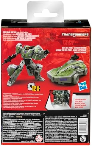 Transformers Studio Series Deluxe War for Cybertron 08 Gamer Edition Decepticon Soldier