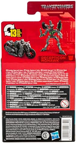 Transformers Studio Series Core The Last Knight Decepticon Mohawk 3.5-inch Converting