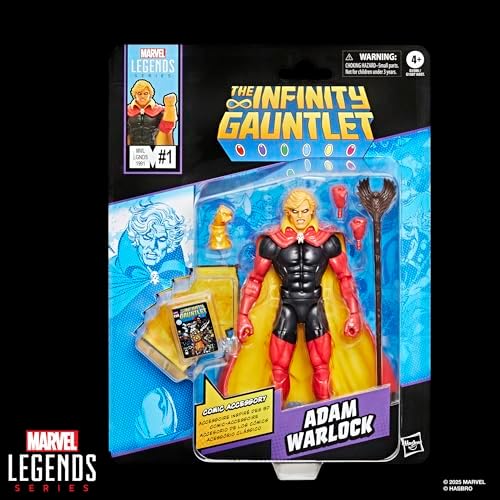 Marvel Legends Series Adam Warlock Infinity Gauntlet Comics-Inspired 6-Inch Scale Action
