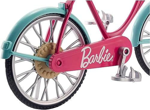 Barbie Bicycle with Basket of Flowers