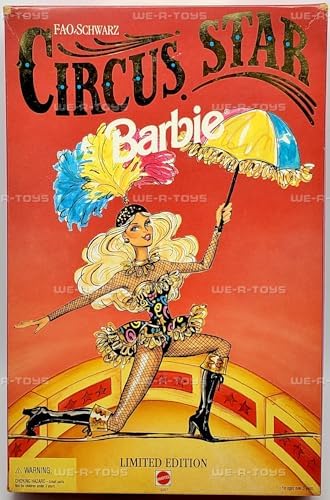 Barbie Mattel Circus Star Barbie FAO Schwarz Limited Edition