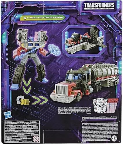 Transformers Generations Legacy Series Leader G2 Universe Laser Optimus Prime Action