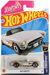 Hot Wheels 1956 Corvette Barbie Gray HW Screen Time 310 Diecast Car