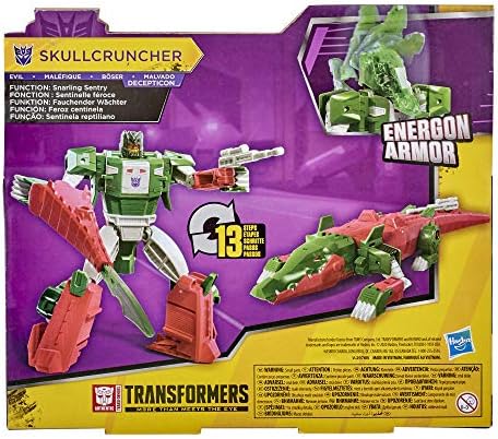 Transformers Bumblebee Cyberverse Adventures Ultra Class Skullcruncher Action Figure -