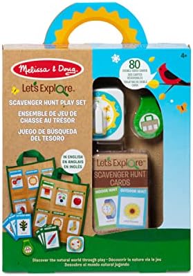 Melissa & Doug Melissa Doug Let's Explore IndoorOutdoor Scavenger Hunt - 80 Double-Sided