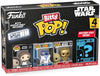 Funko Bitty POP Star Wars - Leia 4-Pack - Princess Leia R2-D2 C-3PO and A Surprise