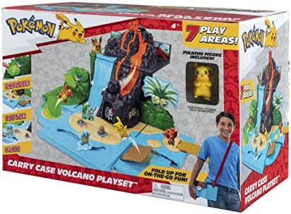 Pokemon POKAMON Carry CASE Volcano PLAYSET