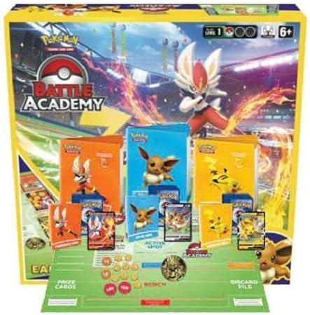 Pokemon TCG 80906 Battle Academy 2022 Deck Set - 3 Decks 180 Total Cards