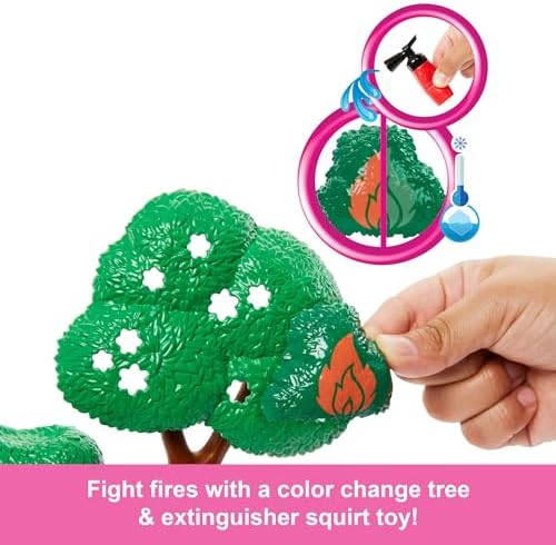 Barbie Careers Firefighter Doll Playset