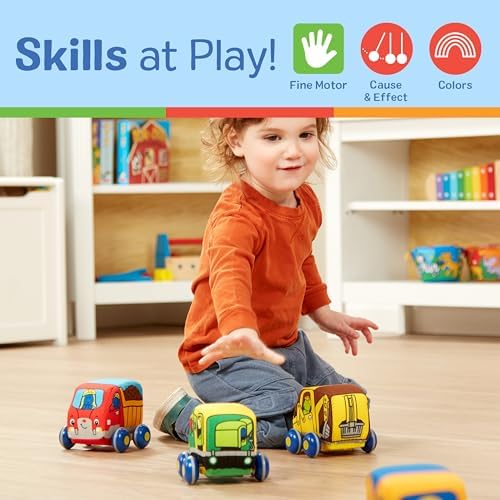 Melissa & Doug Melissa Doug Pull-Back Construction Vehicle