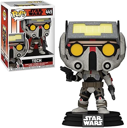 Funko POP Star Wars Bad Batch - Tech Funko Pop Vinyl Figure Bundled with Compatible Pop