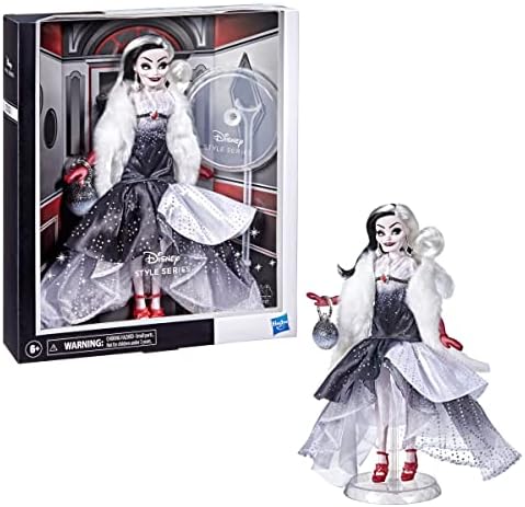 Disney Princess Style Series Cruella De Vil Contemporary Style Fashion Doll