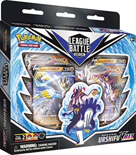Pokemon TCG Single Strike or Rapid Strike Urshifu VMAX League Battle Deck