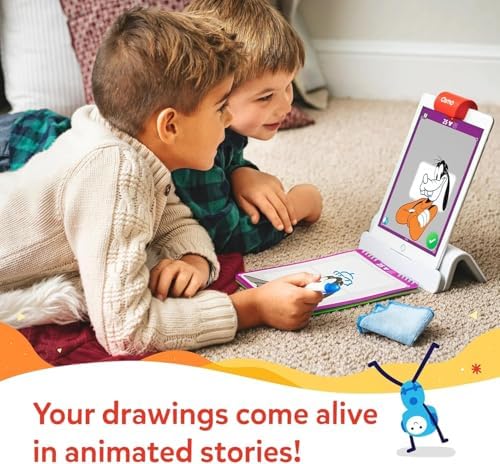 Disney Osmo Super Studio Mickey Mouse Drawing Set - Osmo Base Mickey and Friends Learn to