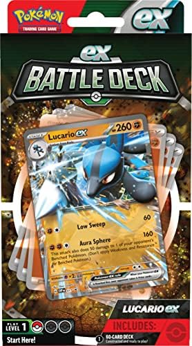Pokemon TCG Lucario ex Battle Deck Ready-to-Play 60-Card Deck