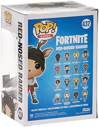 Funko Pop Fortnite- Red-Nosed Raider Figure Multicolor
