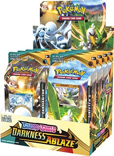 Pokemon TCG Sword Shield - Darkness Ablaze Theme Deck Multi