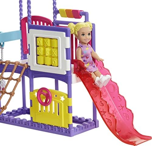 Barbie Skipper Babysitters Inc. Climb 'n Explore Playground Dolls Playset