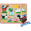 Melissa & Doug Melissa Doug Farm Theme Sound Puzzle Free Scratch Art Mini-Pad Bundle 07269