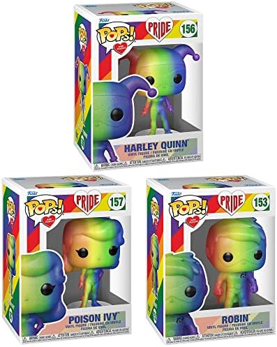 Funko 2022 Funko Pop Pride DC Comics Complete Set 3