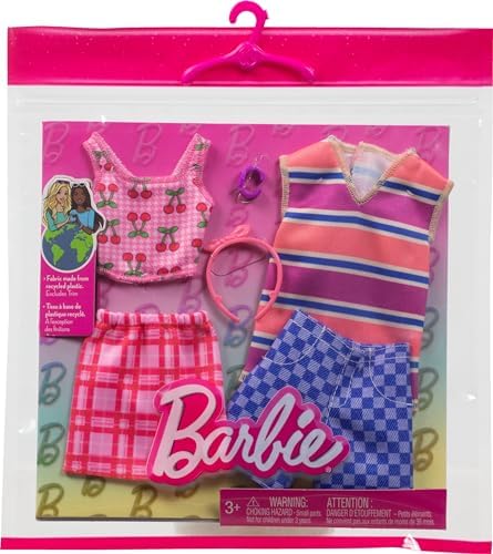 Barbie Clothes Set Fashion Accessory Pack for Barbie Ken Doll