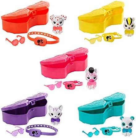 Barbie Mattel - Barbie Color Reveal Pets Monochrome Series One Surprise Color Reveal with