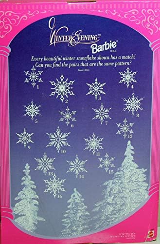 Mattel Barbie - Winter Evening Barbie - Doll 1998 by Mattel