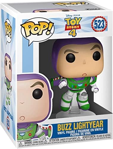 Disney Pixar Toy Story 4 - Buzz Lightyear Funko Pop Vinyl Figure Bundled with Compatible