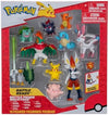 Pokemon Battle Figure 10 Pack - One 4.5-Inch Cinderace Figure Plus Three 3-Inch and Six