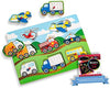 Melissa & Doug Melissa Doug Vehicles Theme Peg Puzzle