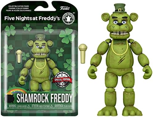 Funko Action Figure Five Nights at Freddy's FNAF - Shamrock Freddy Fazbear - Toy - - -