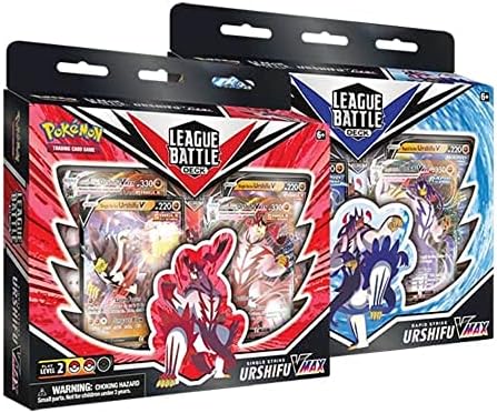 Pokemon TCG Single Strike or Rapid Strike Urshifu VMAX League Battle Deck