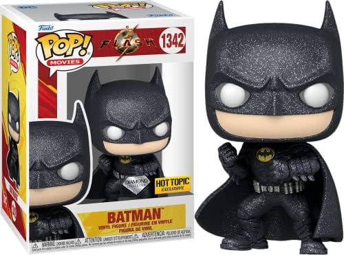 Funko Pop The Flash Batman Diamond Hot Topic Vinyl Figure Black