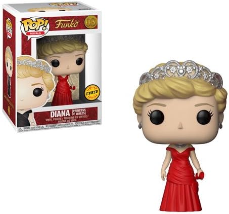Funko Pop Royals The Royal Family - Diana Princess of Wales Red Dress Chase Variant