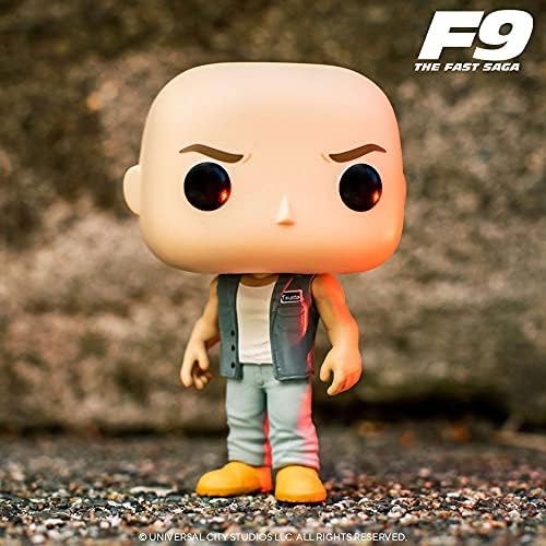 Funko POP Pop Movies F9 The Fast Saga - Dominic Vinyl Figure Multicolor 3.75 inches
