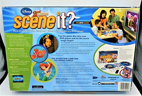 Mattel Scene It DVD Game - Disney 2nd Edition