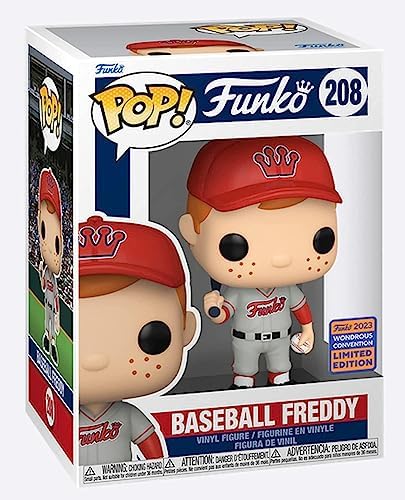 Funko Pop Baseball Freddy Red Hat WonderCon