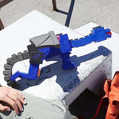 Nerf Ender Dragon Blaster 4-Dart Internal Clip 12 Foam Darts Inspired by Minecraft Mob
