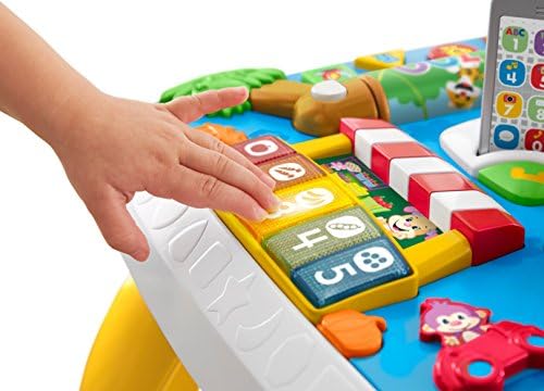 Fisher-Price Baby to Toddler Toy Laugh Learn Around The Town Learning Activity Table with