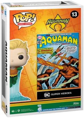 Funko Pop Comic Covers DC - Aquaman