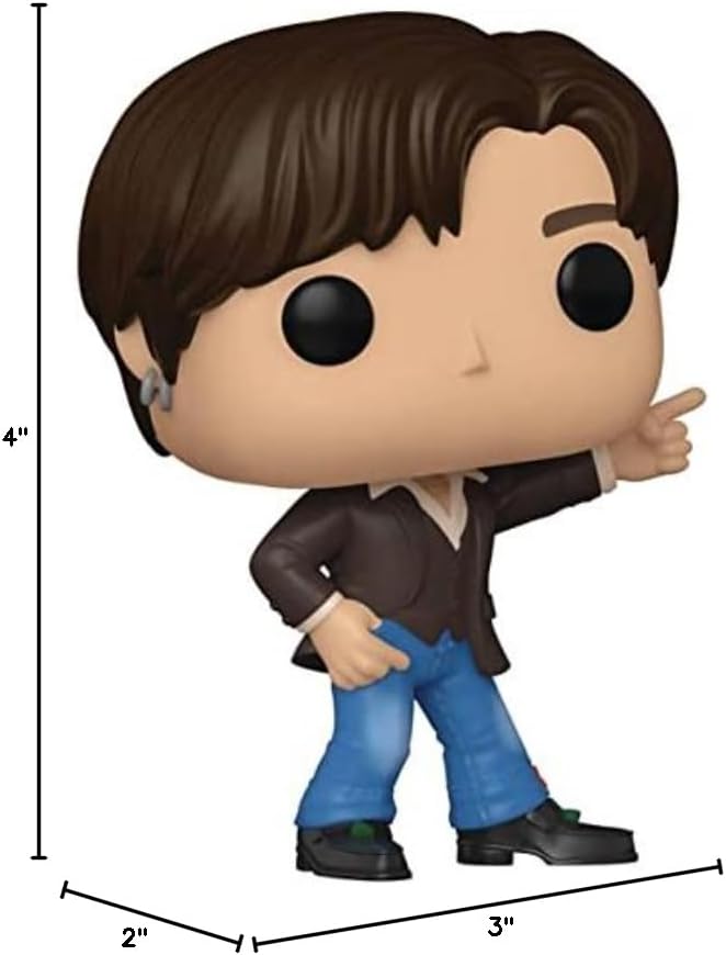 Funko POP BTS - Dynamite - Suga Funko Pop Vinyl Figure Bundled with Compatible Pop Box