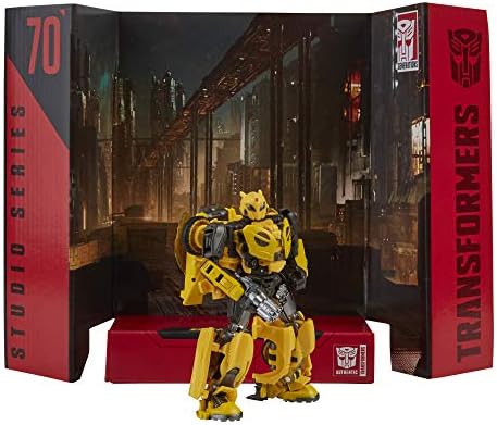 Transformers Studio Series 70 Deluxe Class Bumblebee B-127 Action Figure - Ages 8 and Up