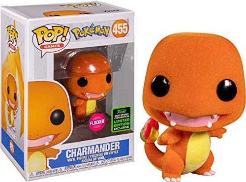 Funko POP 2020 ECCC Shared 455 Charmander Flocked