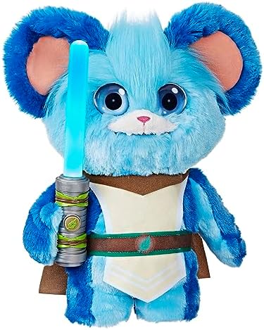 Hasbro Star Wars Adventures of Little Jedi Talking Jedi Nubs Electronic Plush