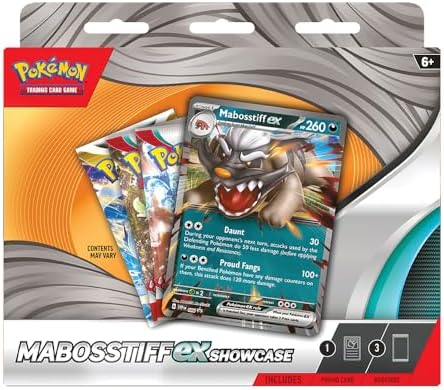 Pokemon TCG Mabosstiff EX Showcase Box