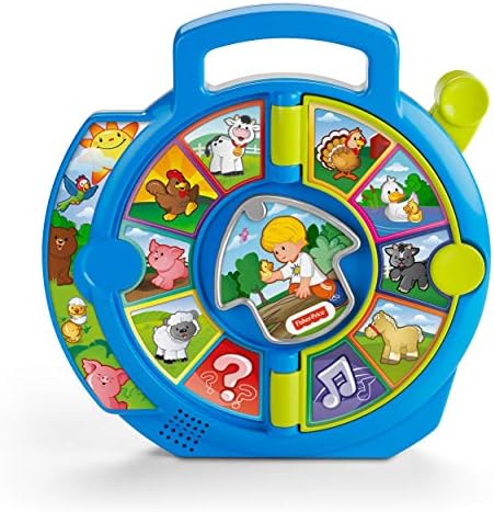 Fisher-Price Little People Toddler Learning Toy World of Animals See 'N Say with Music