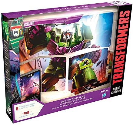 Transformers TCG Devastator Deck Ready-to-Play Deck 46 Cards Incl. Devastator's Combiner