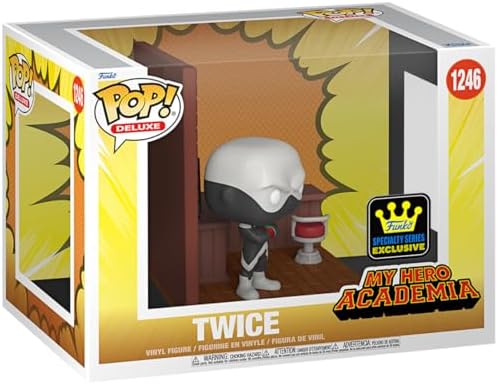 Funko Deluxe Pop My Hero Academia Twice in Hideout Build-A-Scene Vinyl Figure