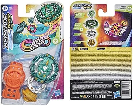 Beyblade Burst Rise Hypersphere Poison Cyclops C5 Starter Pack - Defense Type Battling