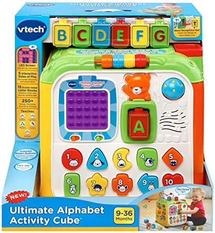 VTech Ultimate Alphabet Activity Cube Green